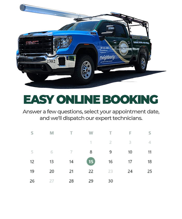 PDS Truck with Booking Calendar - Get Started Now